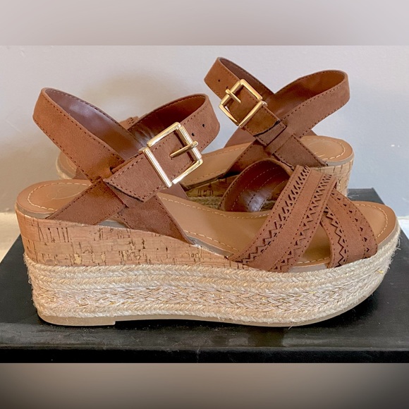 Fergie Shoes - Fergie Women’s Brown Sandal Heels